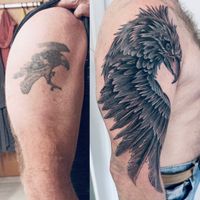 Tattoo Steve Eagle Cover UP