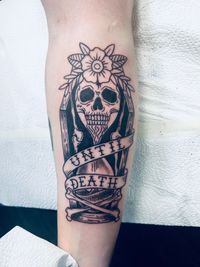 Tattoo Steve Sarg Skull